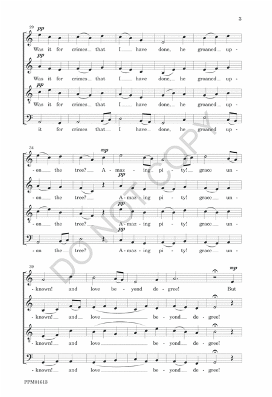 Nine American Folk Hymns 4-Part scores gallery preview page 6