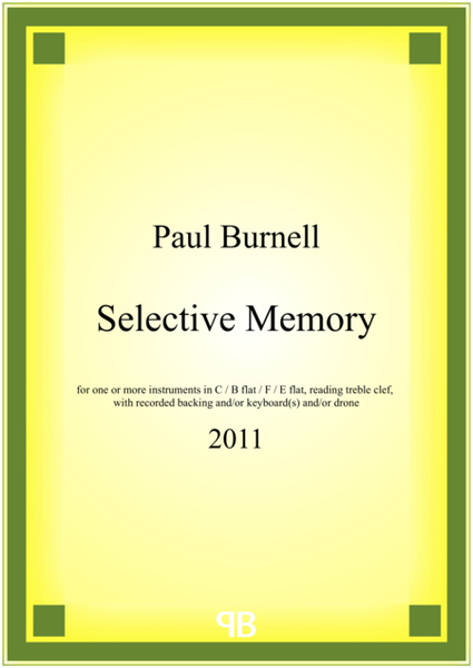 Selective Memory image number null