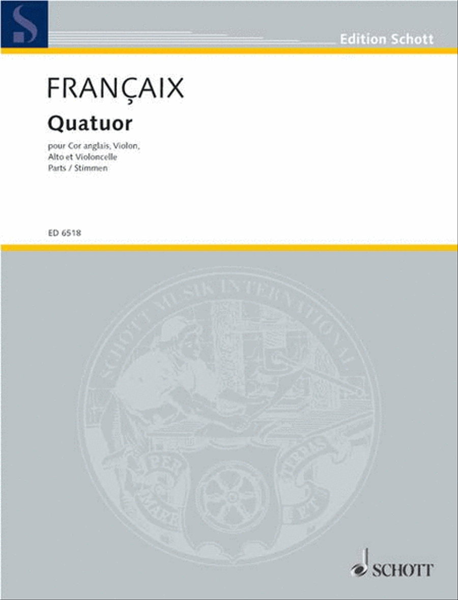 Quartet English Horn scores gallery preview page 1