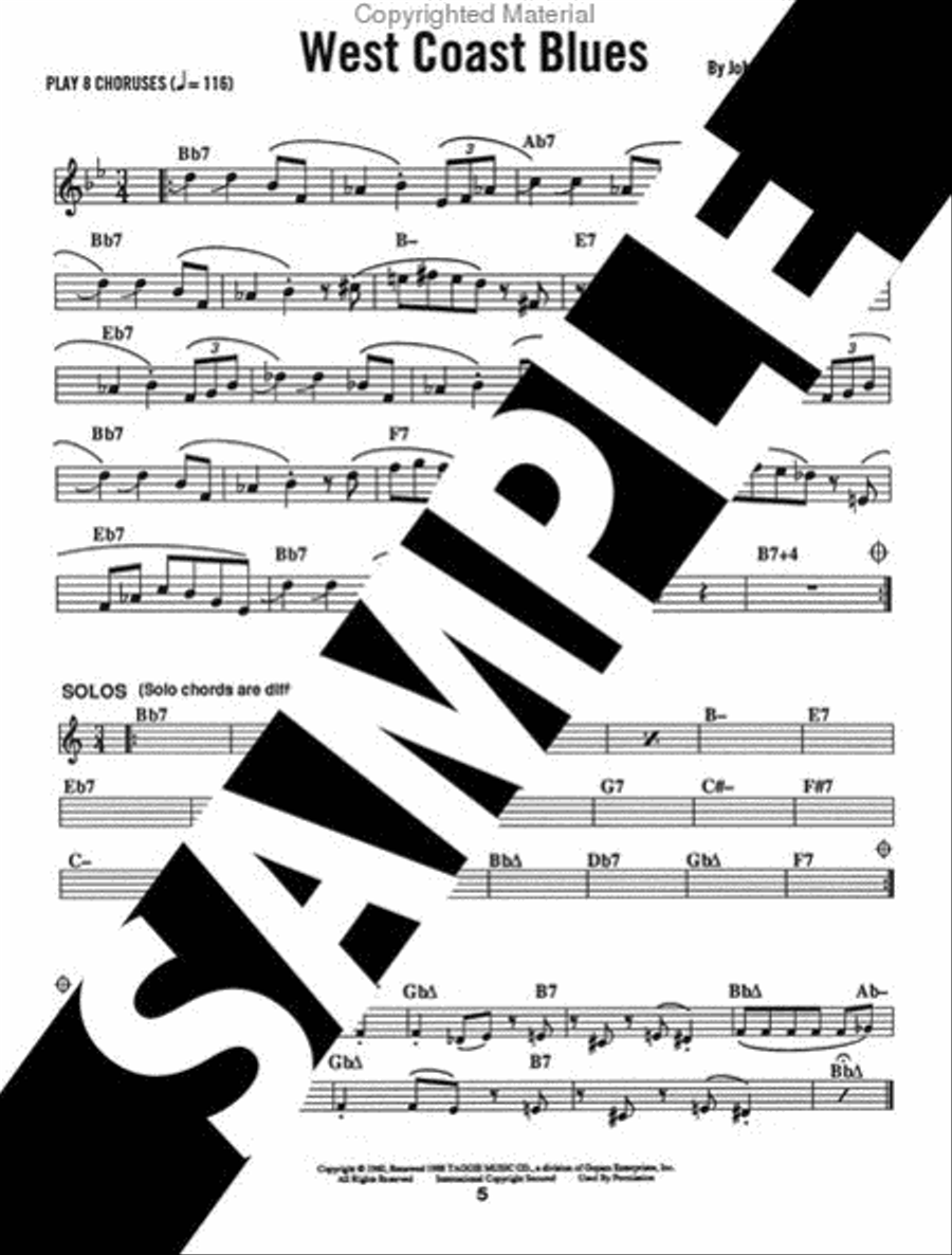 Volume 62 - Wes Montgomery Guitar scores gallery preview page 5