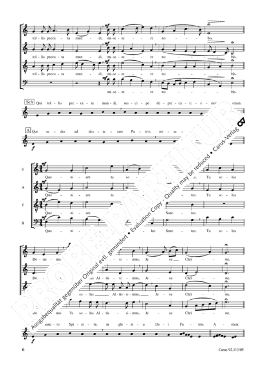 Stephanus-Messe 4-Part scores gallery preview page 7