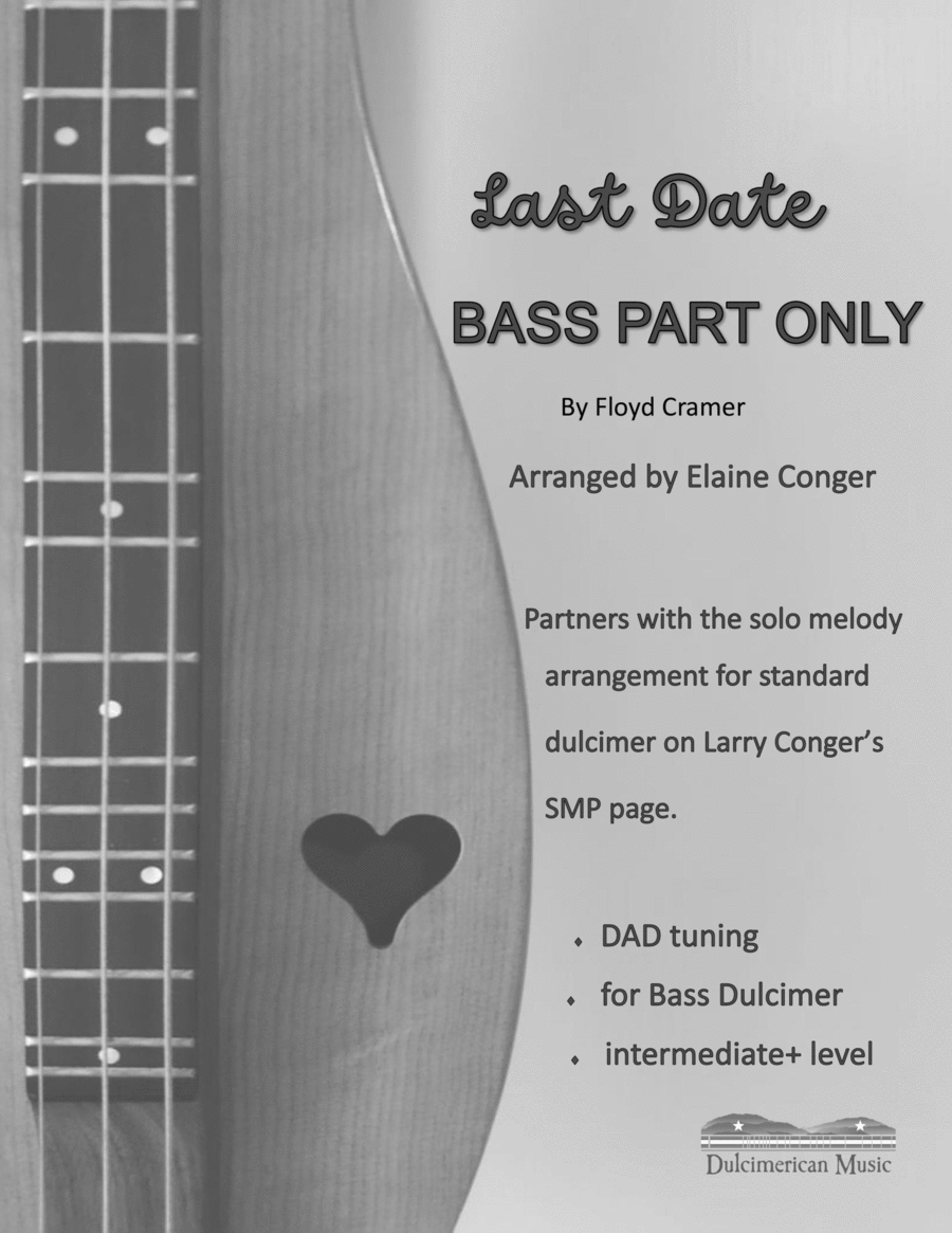 Last Date Dulcimer scores gallery preview page 1