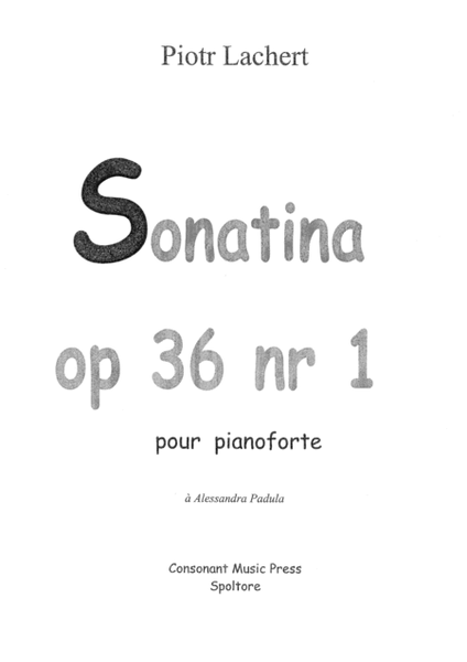 Sonatina op 36 no 1. image number null