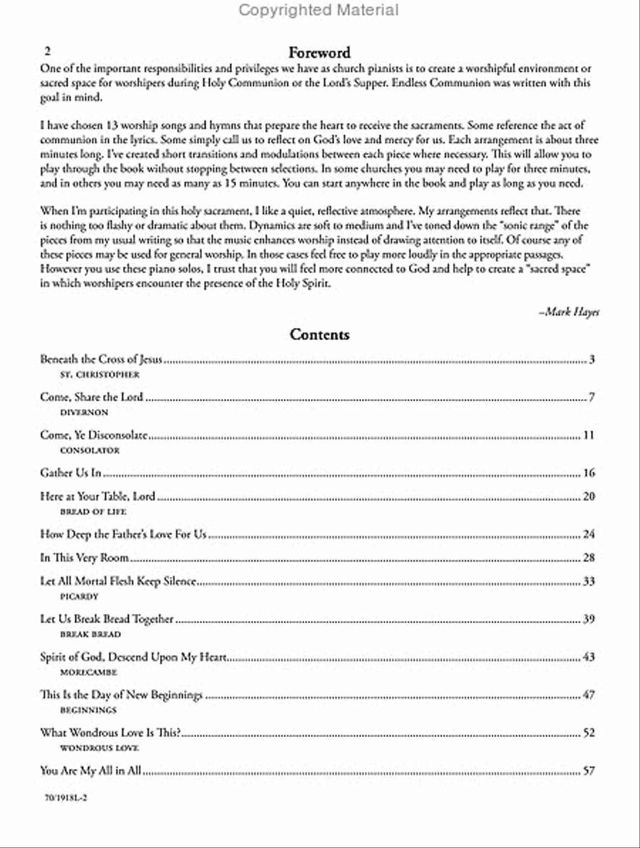 Endless Communion Endless Communion Piano Solo scores gallery preview page 2