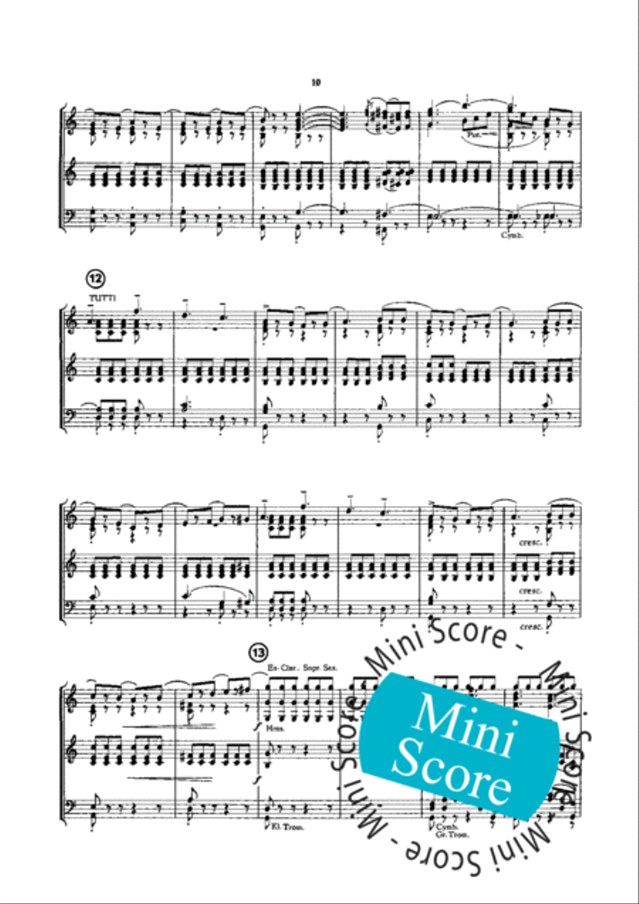 London Suite Concert Band scores gallery preview page 14