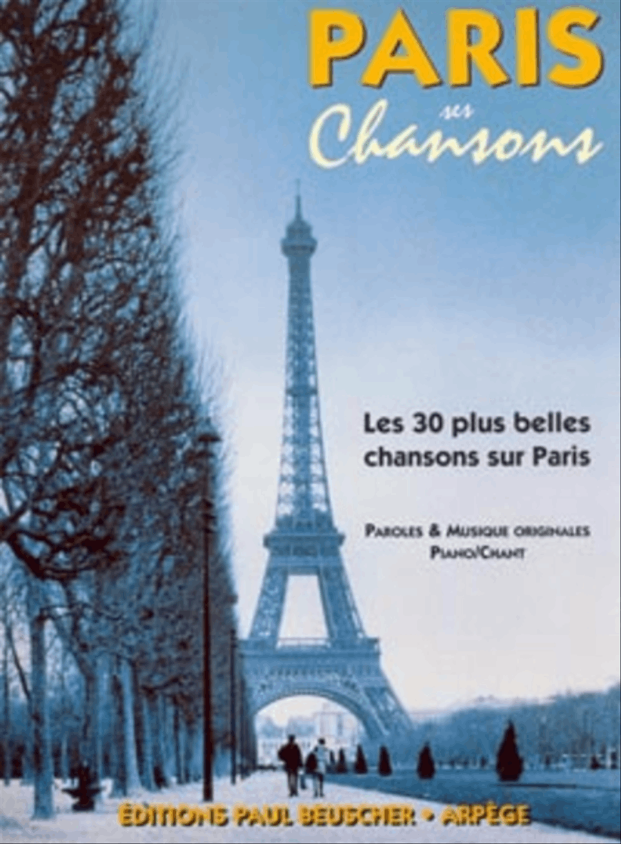 Paris - Ses chansons Voice Solo scores gallery preview page 1