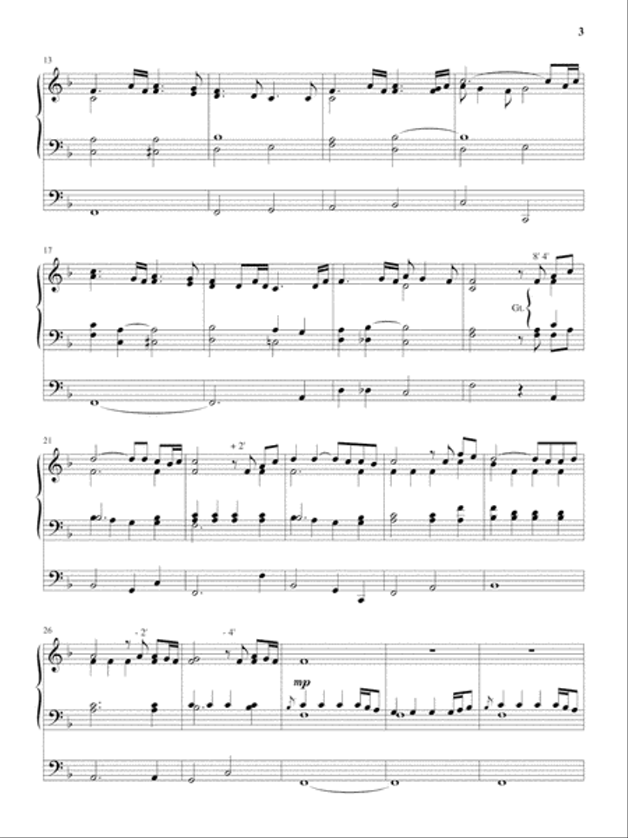 Hymns, Pipes, & Praise Hymns, Pipes, & Praise Organ scores gallery preview page 5