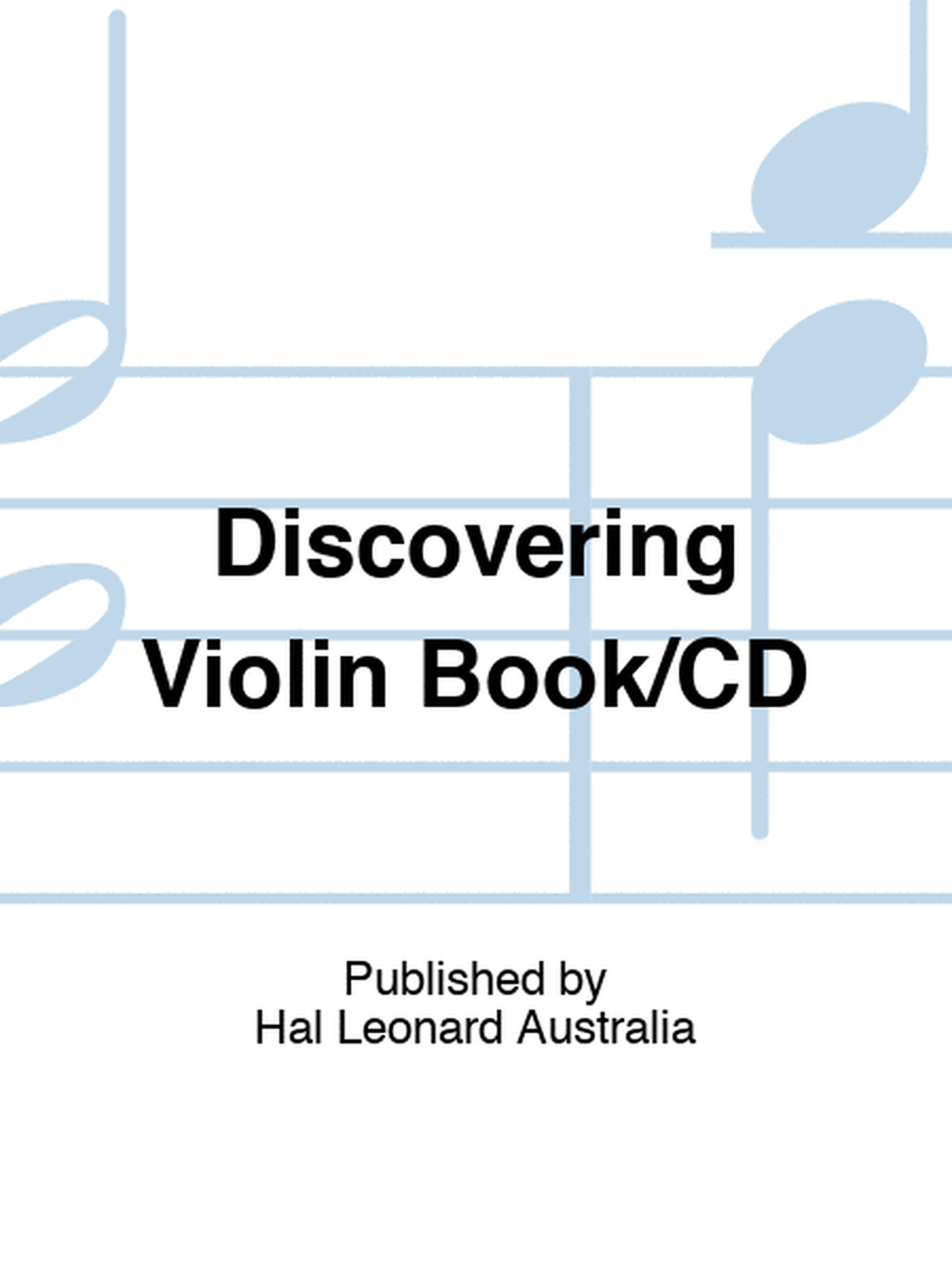 Discovering Violin Book/CD