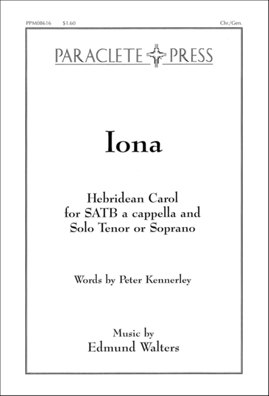 Iona 4-Part scores gallery preview page 1