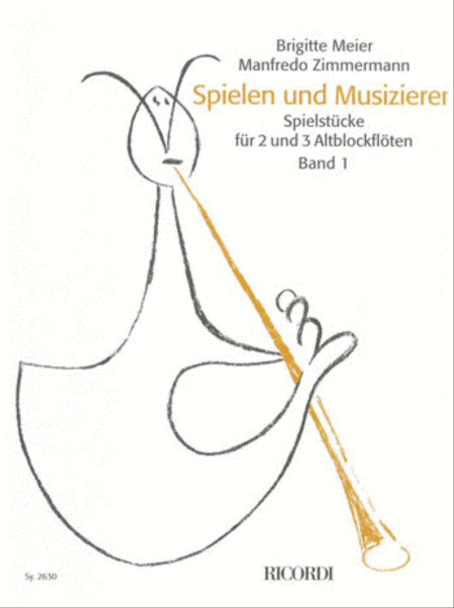 Spielen und Musizieren Band 1 - Die Altblockflöte Alto Recorder scores gallery preview page 1