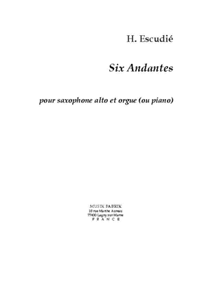 Book cover for Six Andantes