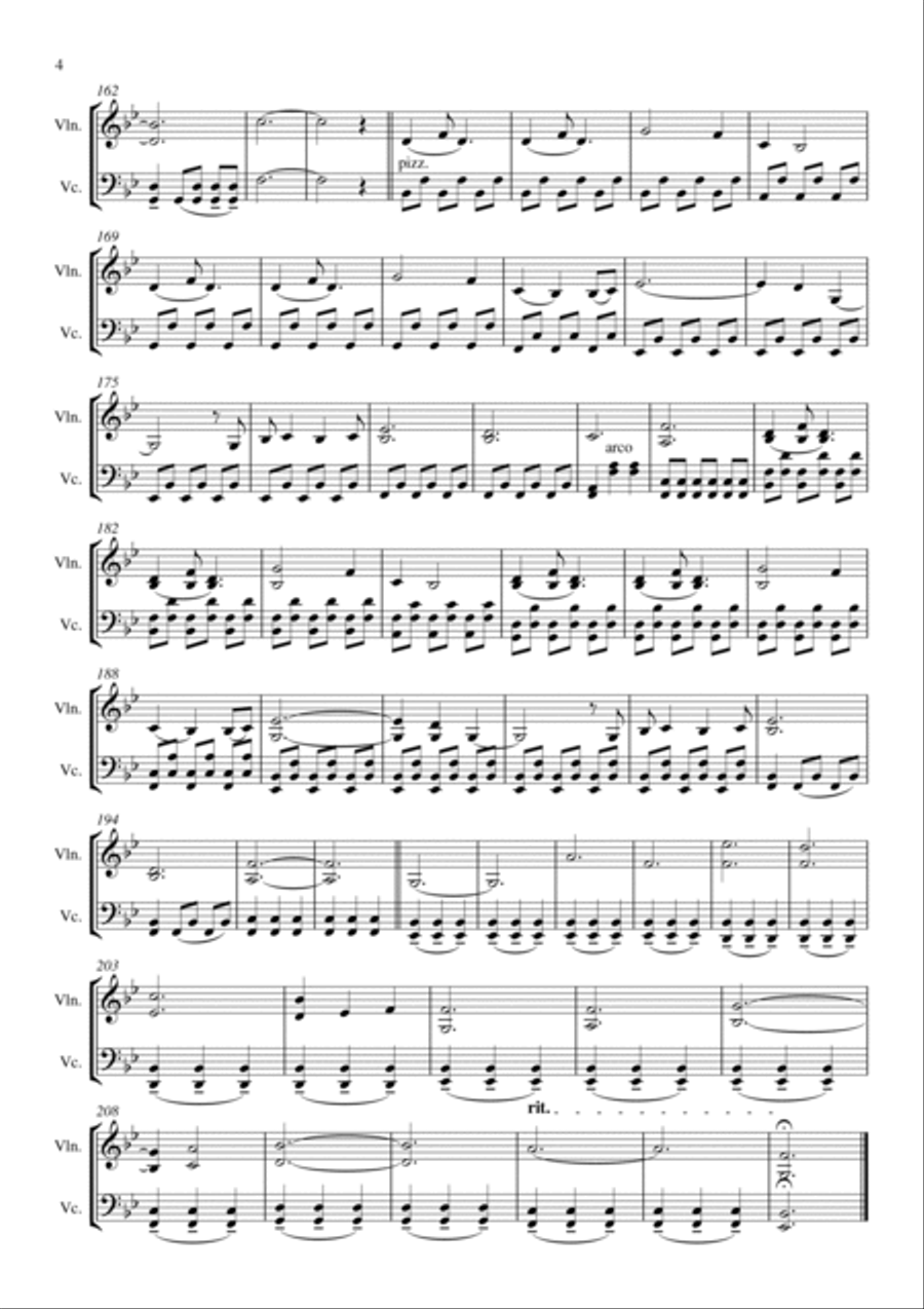 A Thousand Years Score and Parts scores gallery preview page 5