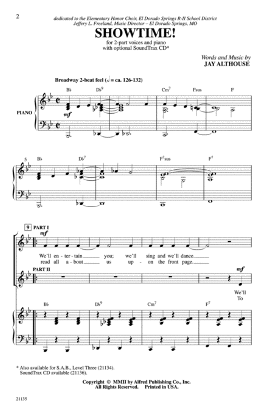 Showtime! 2-Part scores gallery preview page 2
