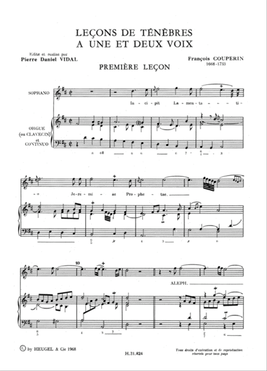 Lecons De Tenebres Voice scores gallery preview page 2