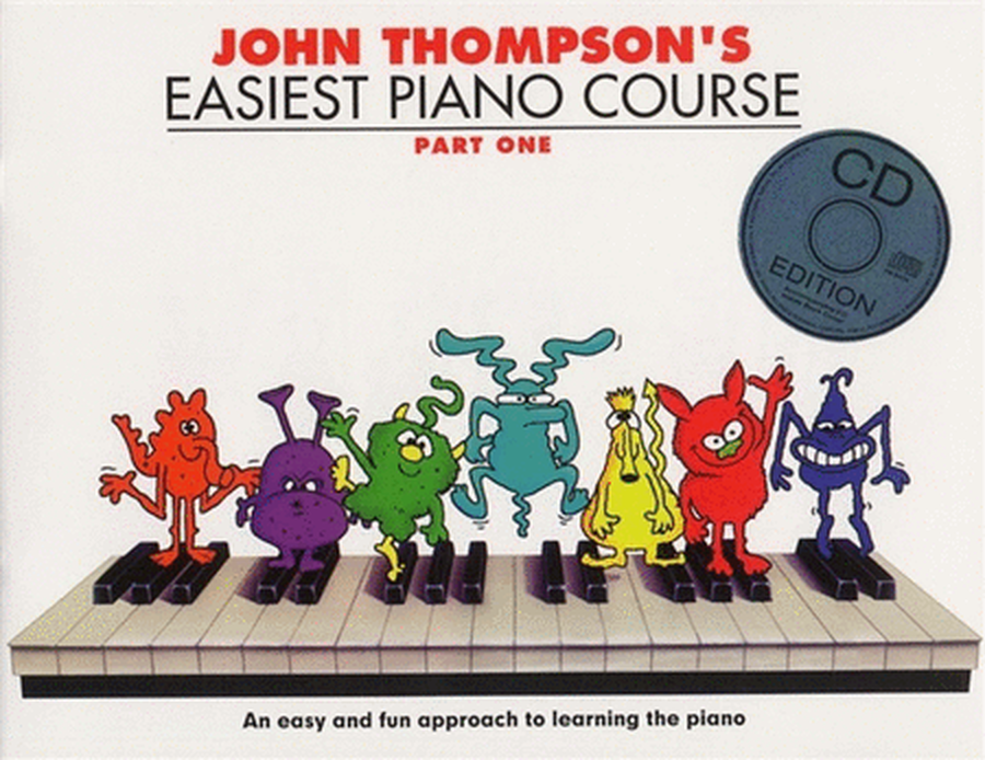 Easiest Piano Course Part 1 Book/Online Audio