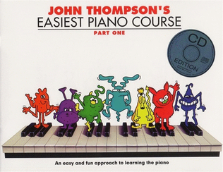 Book cover for Easiest Piano Course Part 1 Book/Online Audio