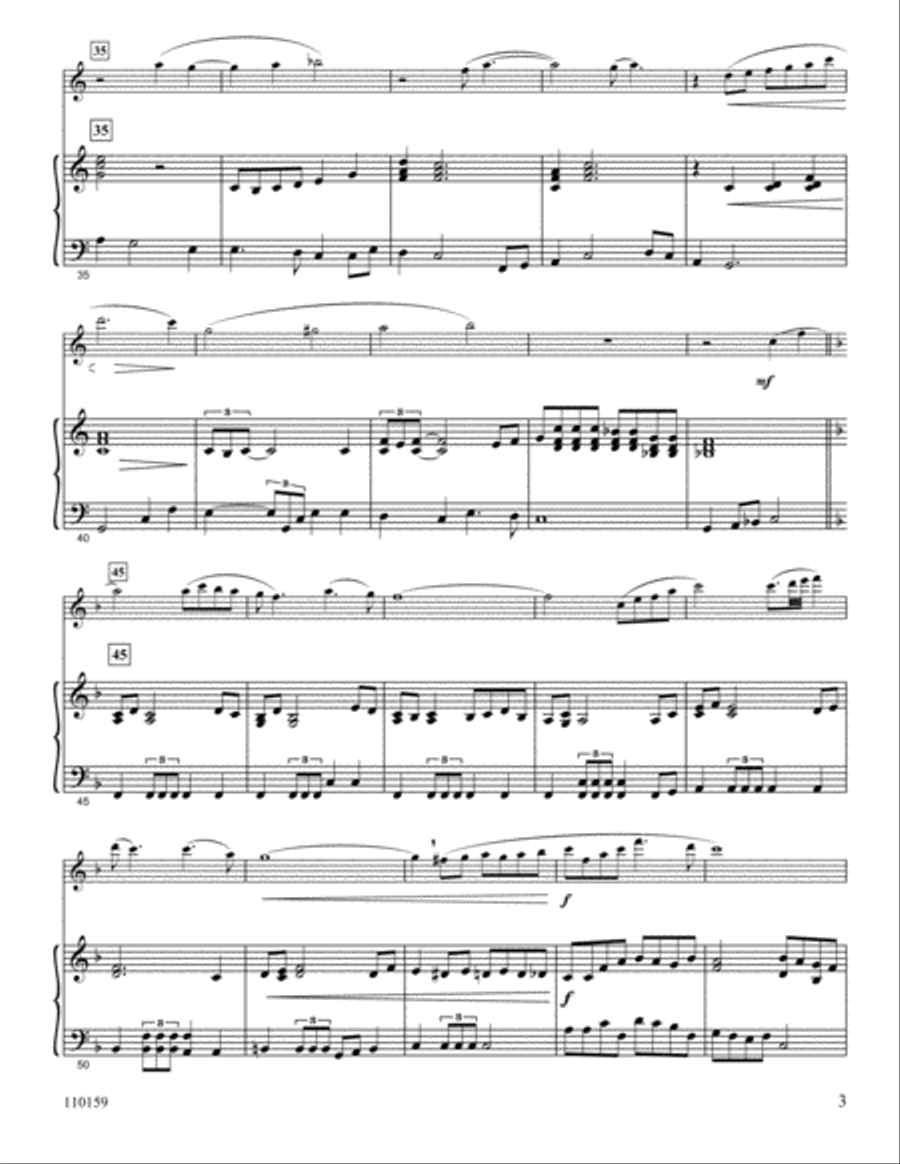 Were You There? Flute Solo scores gallery preview page 3