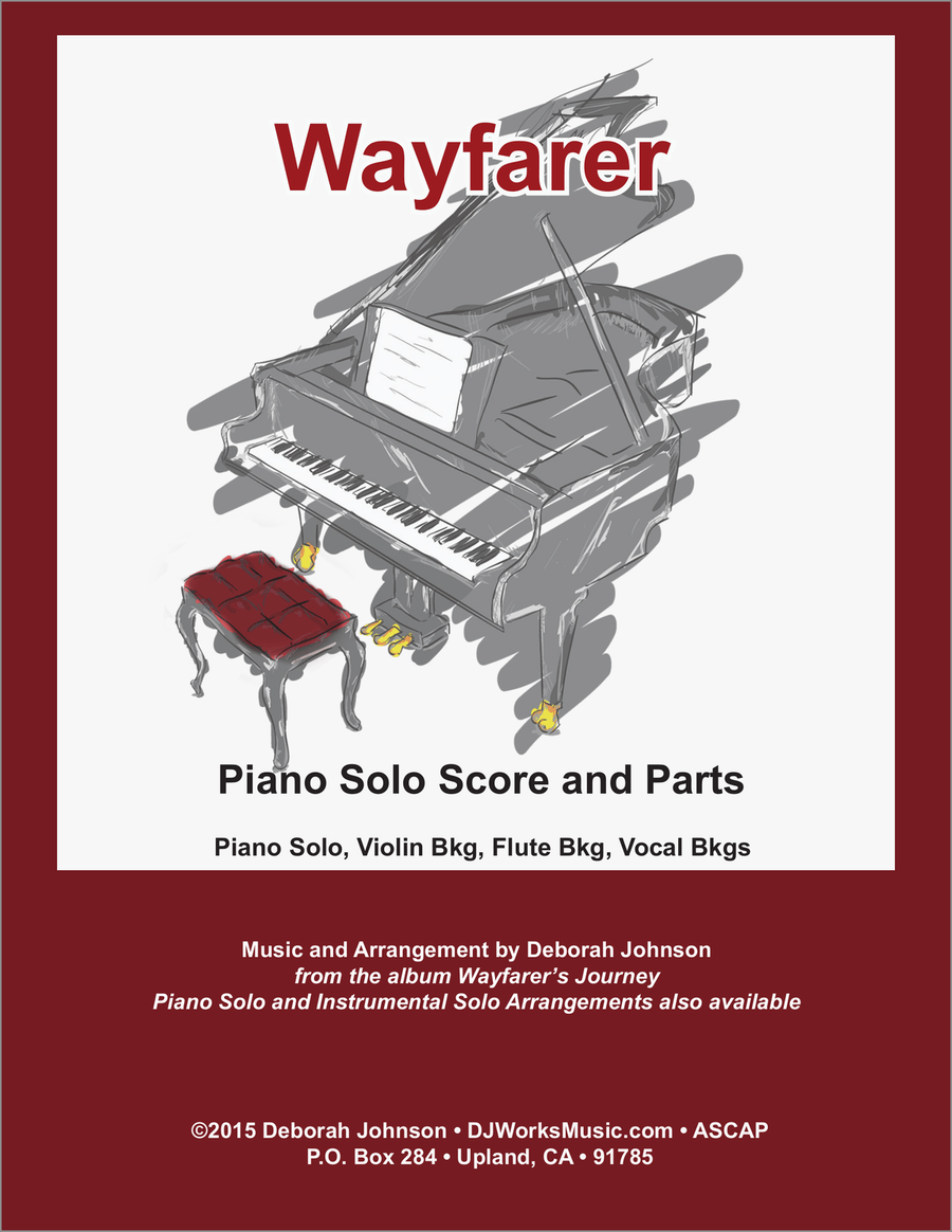 Wayfarer Piano Solo Score