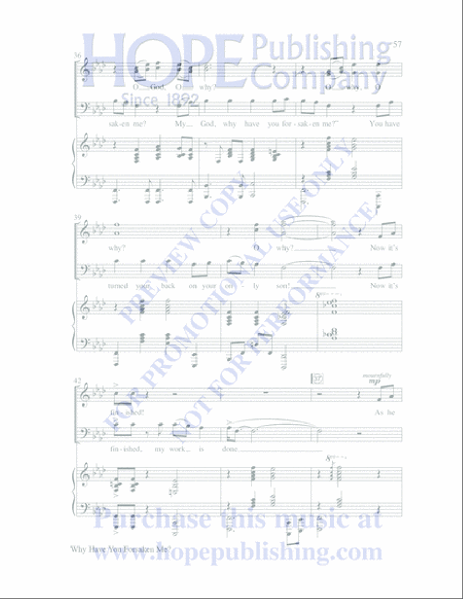The Seven Last Days 4-Part scores gallery preview page 60