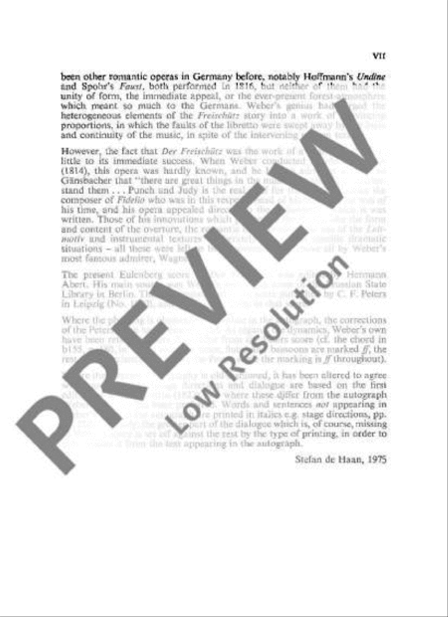 Der Freischütz Choir scores gallery preview page 8