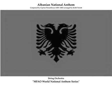 Albanian National Anthem for String Orchestra (MFAO World National Anthem Series) image number null