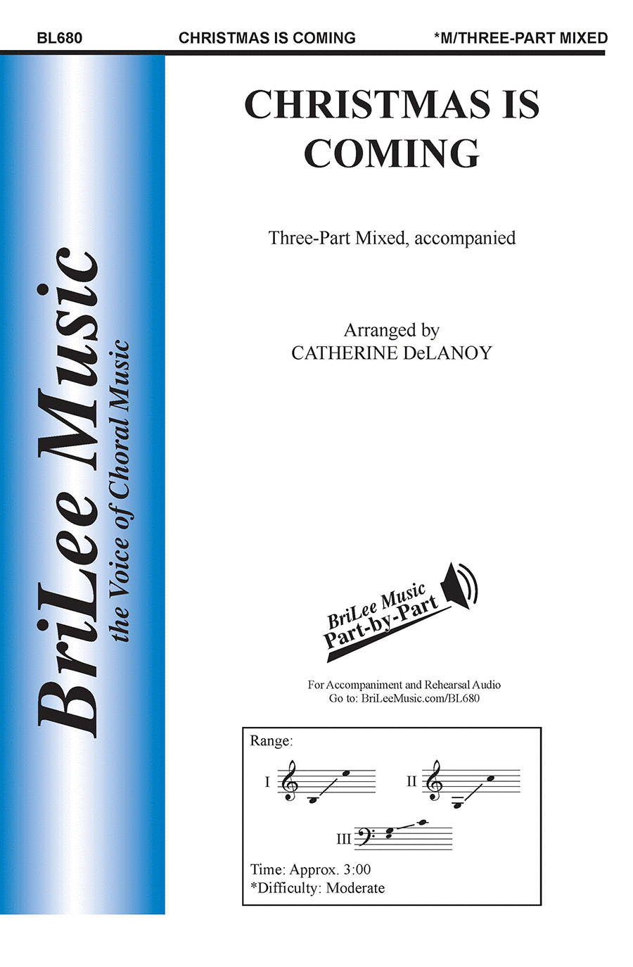 Christmas is Coming Christmas is Coming 3-Part scores gallery preview page 1