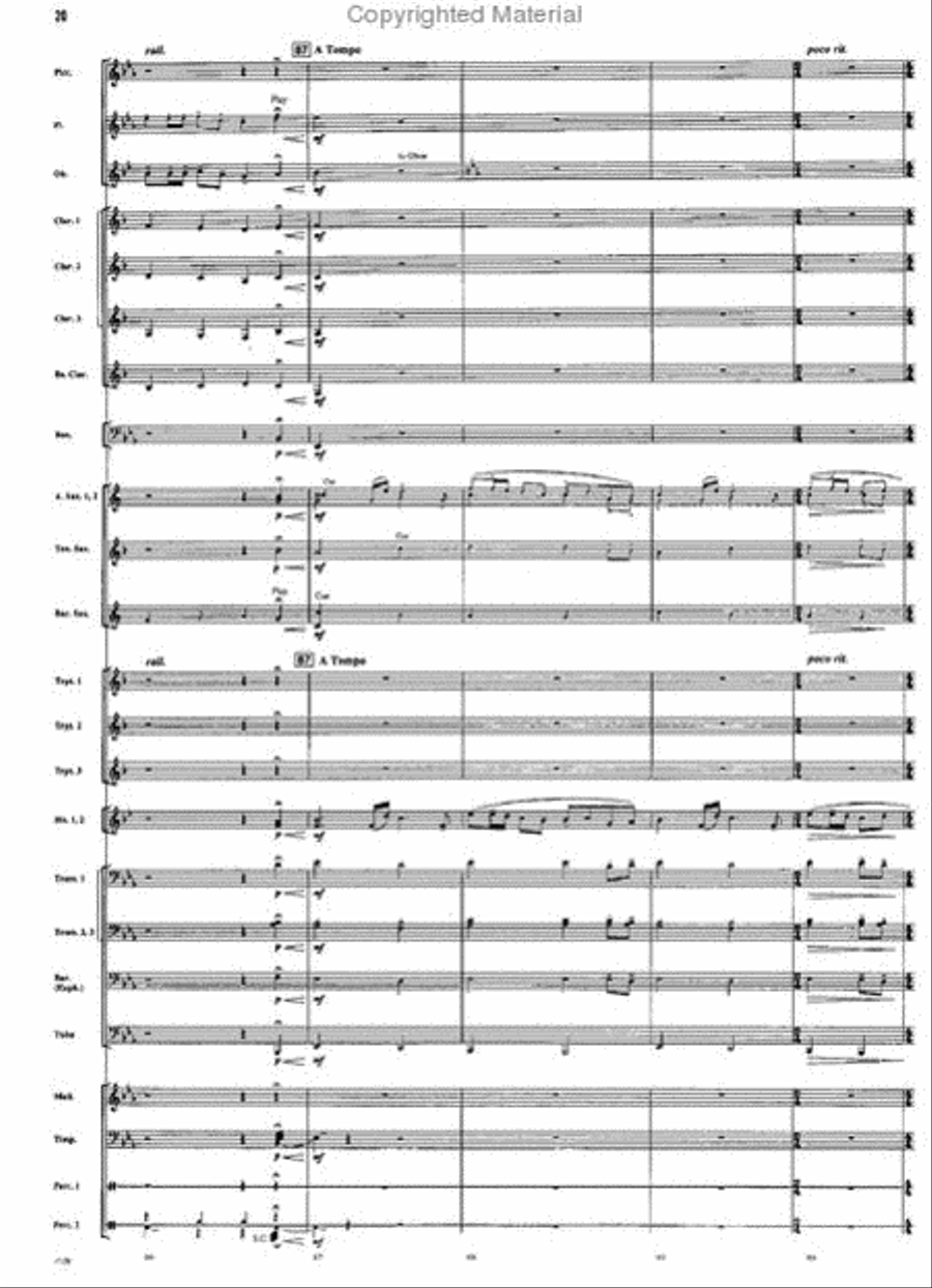 A Vision of Majesty Concert Band scores gallery preview page 19