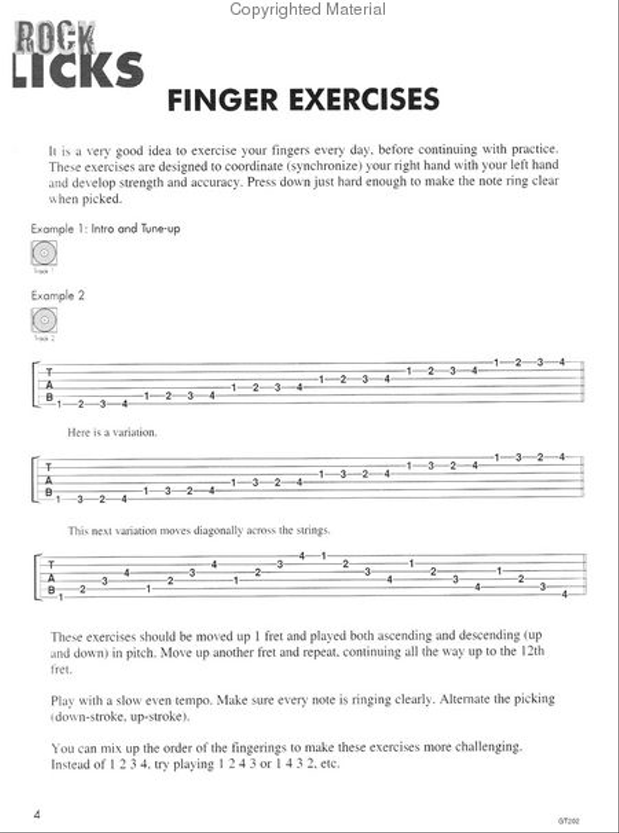 Rock Licks Rock Licks Guitar scores gallery preview page 2