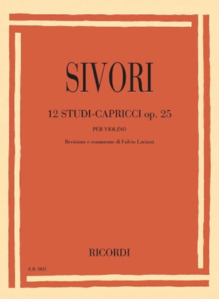 Book cover for 12 Studi-Capricci