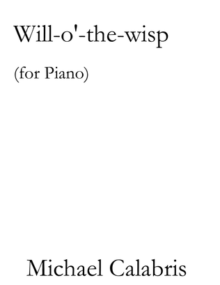 Will-o'-the-wisp (for Piano)