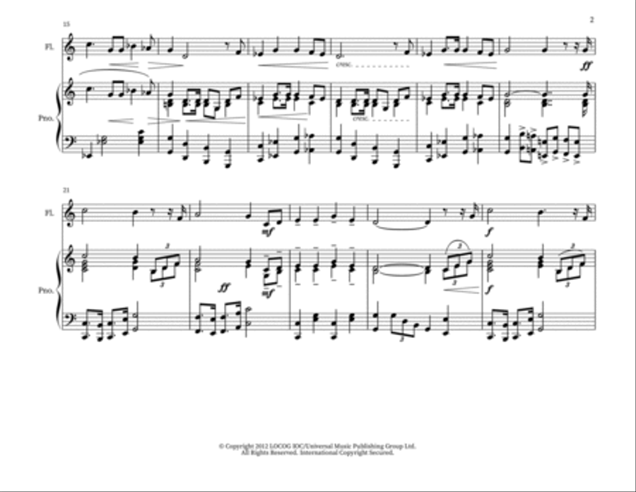 A Portugesa (Portuguese National Anthem) Woodwind Duet scores gallery preview page 2
