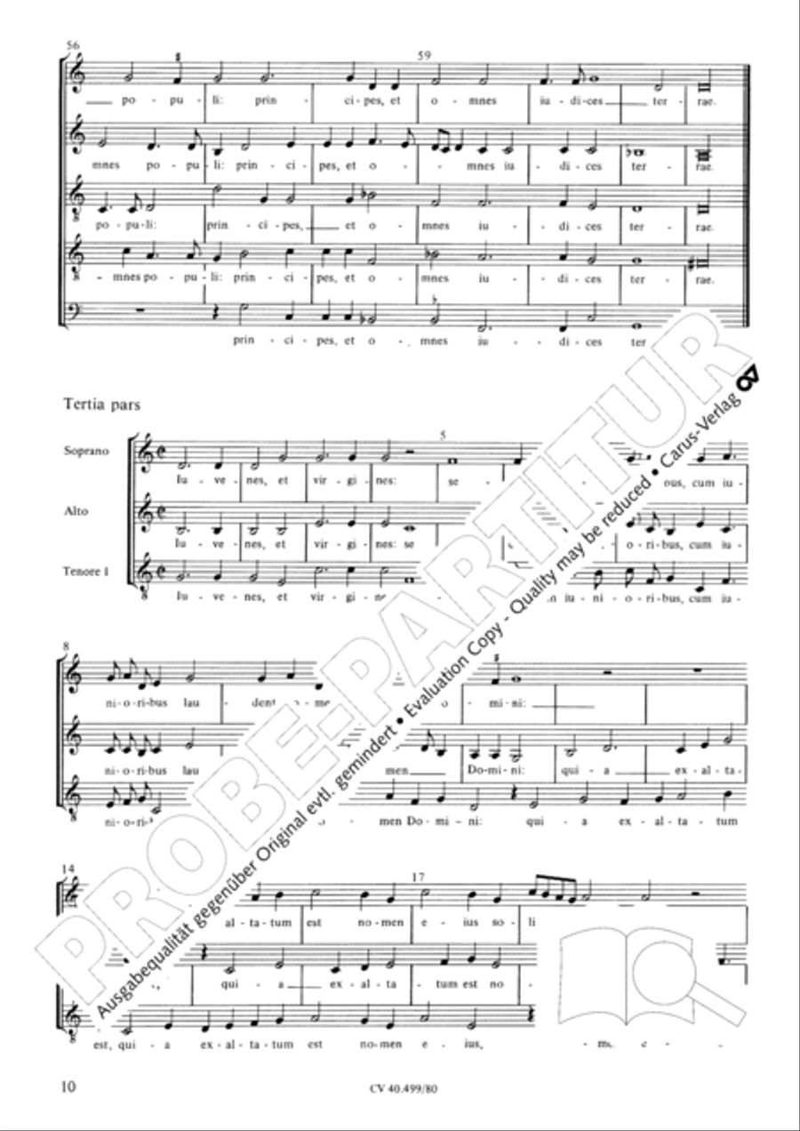 Psalm 148 and 150 Psalm 148 and 150 SATTB scores gallery preview page 11