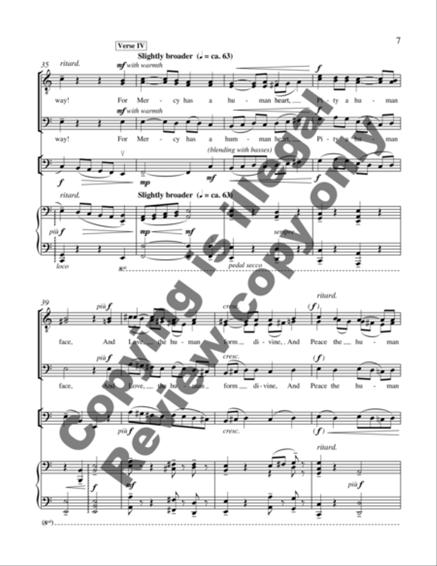 The Divine Image Divisi scores gallery preview page 10