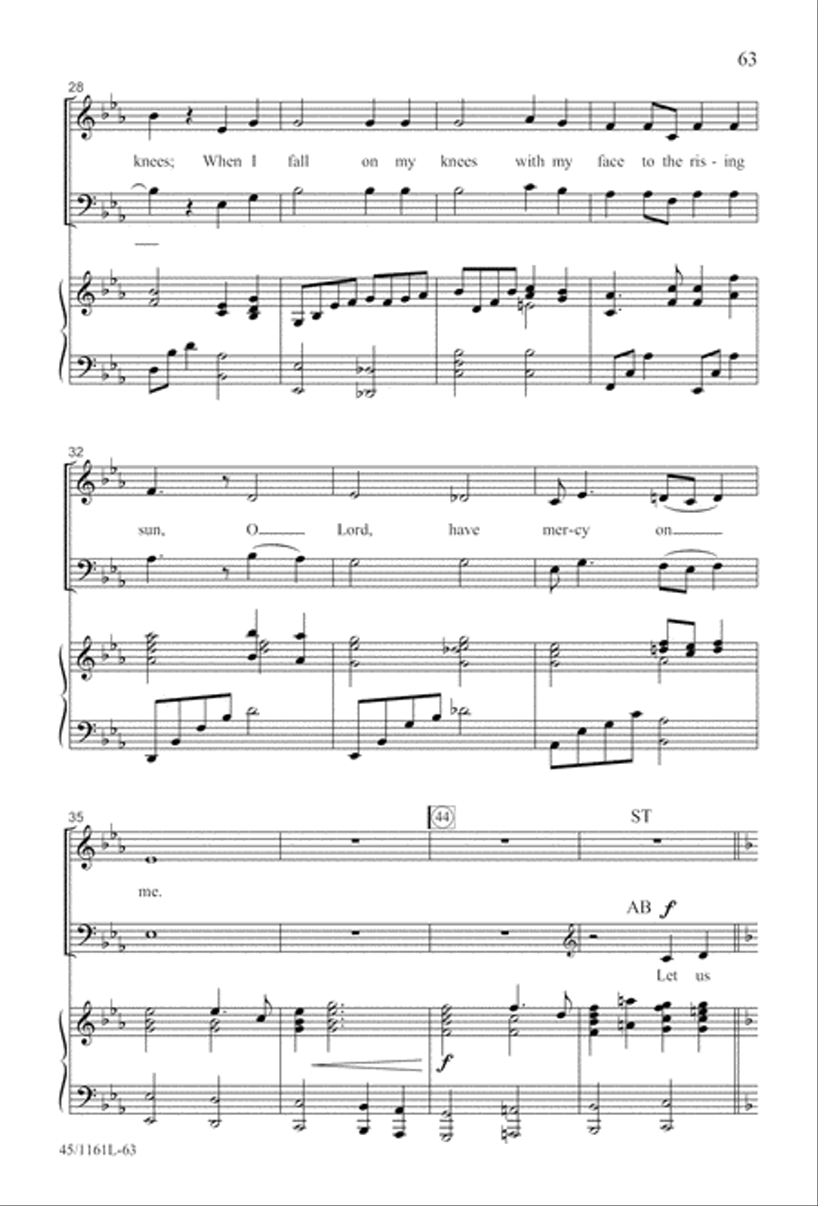 Hymns We Love to Sing Hymns We Love to Sing 3-Part scores gallery preview page 64