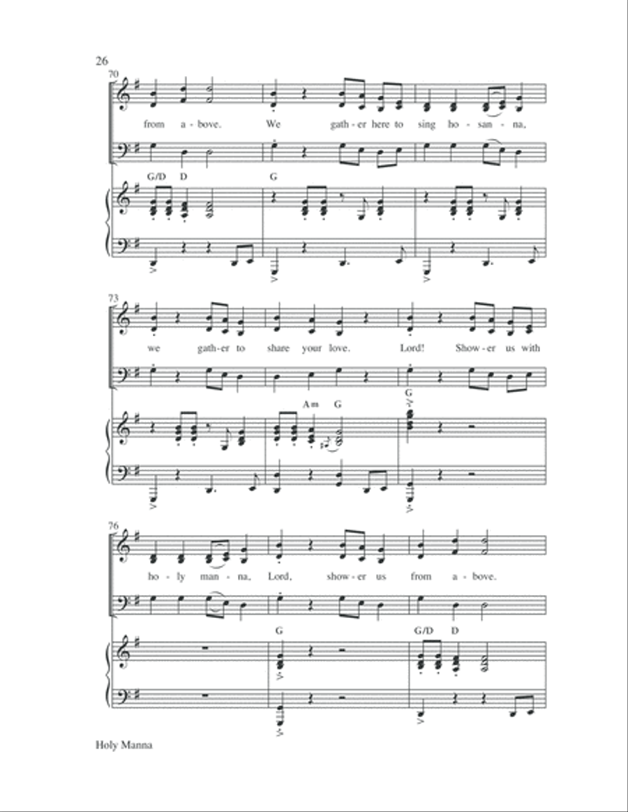 Easy Anthems, Vol. 4 Easy Anthems, Vol. 4 3-Part scores gallery preview page 27