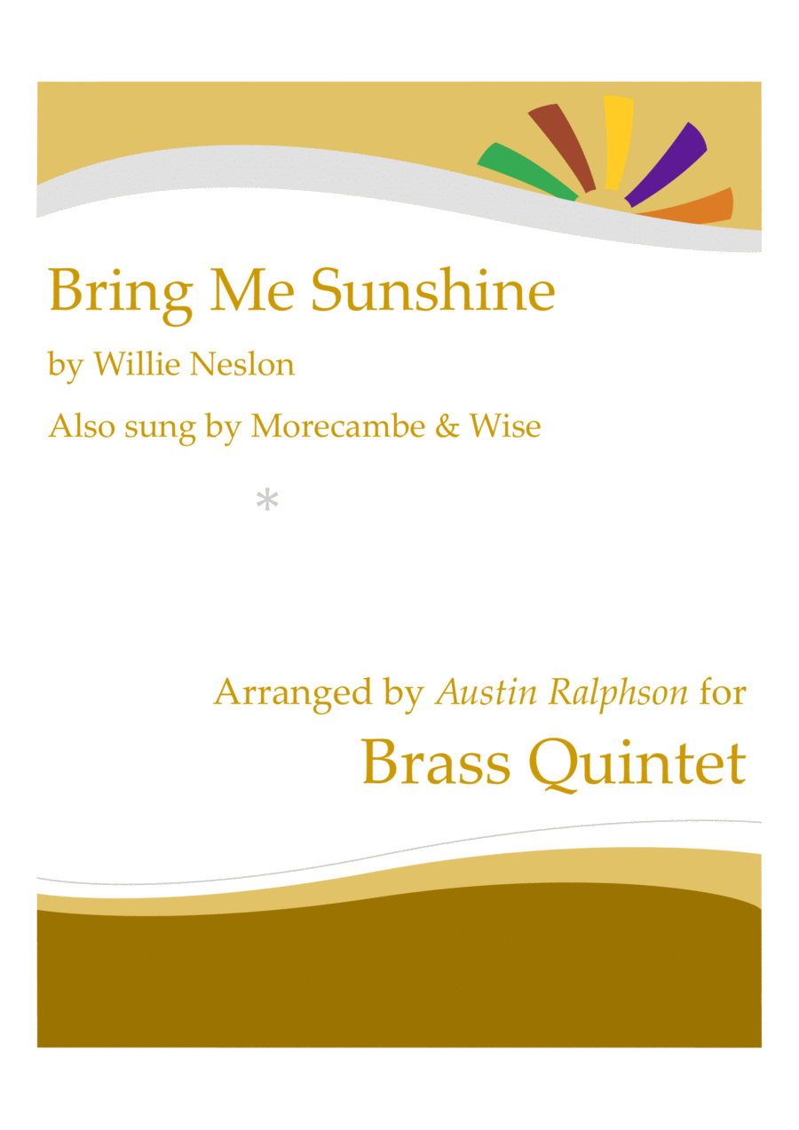 Bring Me Sunshine Horn scores gallery preview page 1