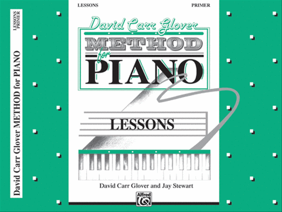 David Carr Glover Method for Piano Lessons