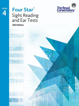Book cover for Four Star Sight Reading and Ear Tests Level 4