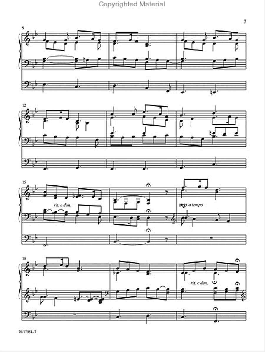 A Garland of Carols A Garland of Carols Organ Solo scores gallery preview page 5