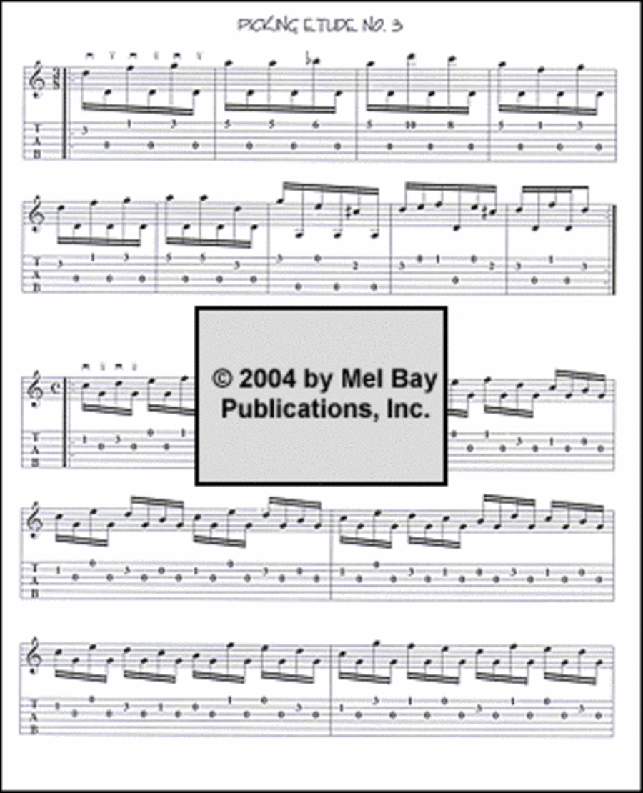 Guitar Journals - Technique Classical Guitar scores gallery preview page 3
