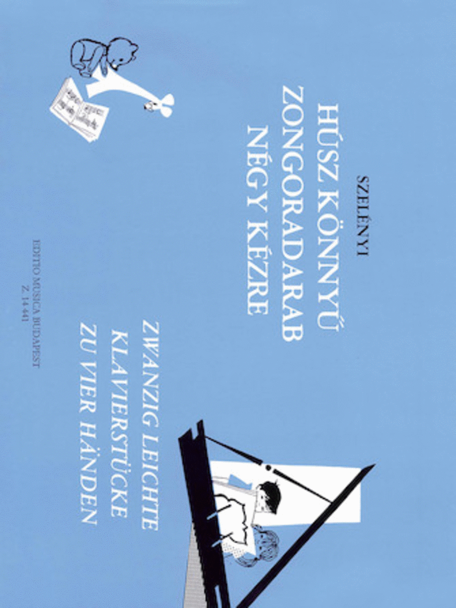 20 Easy Piano Pieces for Four Hands Easy Piano scores gallery preview page 1