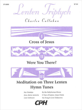 Book cover for Lenten Triptych