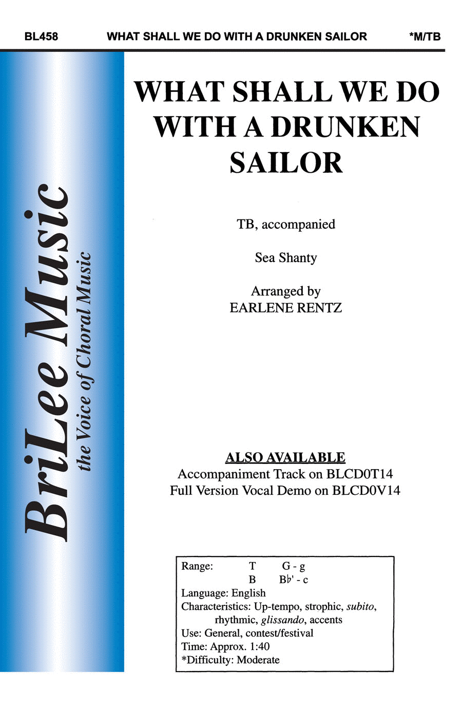 What Shall We Do With A Drunken Sailor? TB scores gallery preview page 1