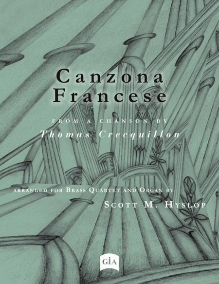 Canzona Francese by Andrea Gabrieli Trombone - Sheet Music
