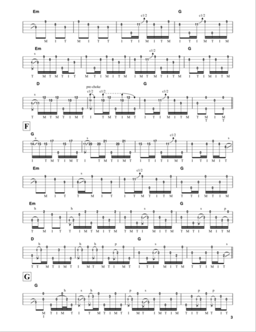 Foggy Mountain Breakdown Foggy Mountain Breakdown Banjo scores gallery preview page 3