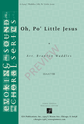 Oh, Po' Little Jesus