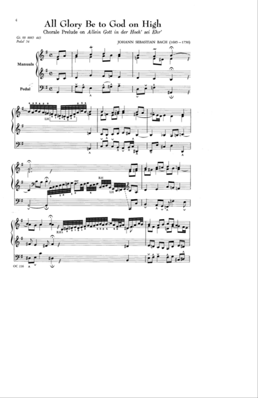 Wedding Music, Part II (Hymn Tune Preludes) Organ scores gallery preview page 6