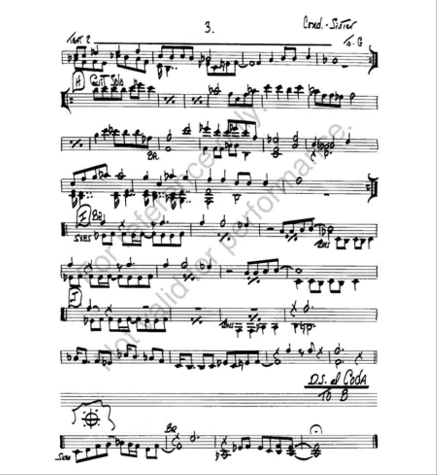 Soul Sister Soul Sister Jazz Ensemble scores gallery preview page 4
