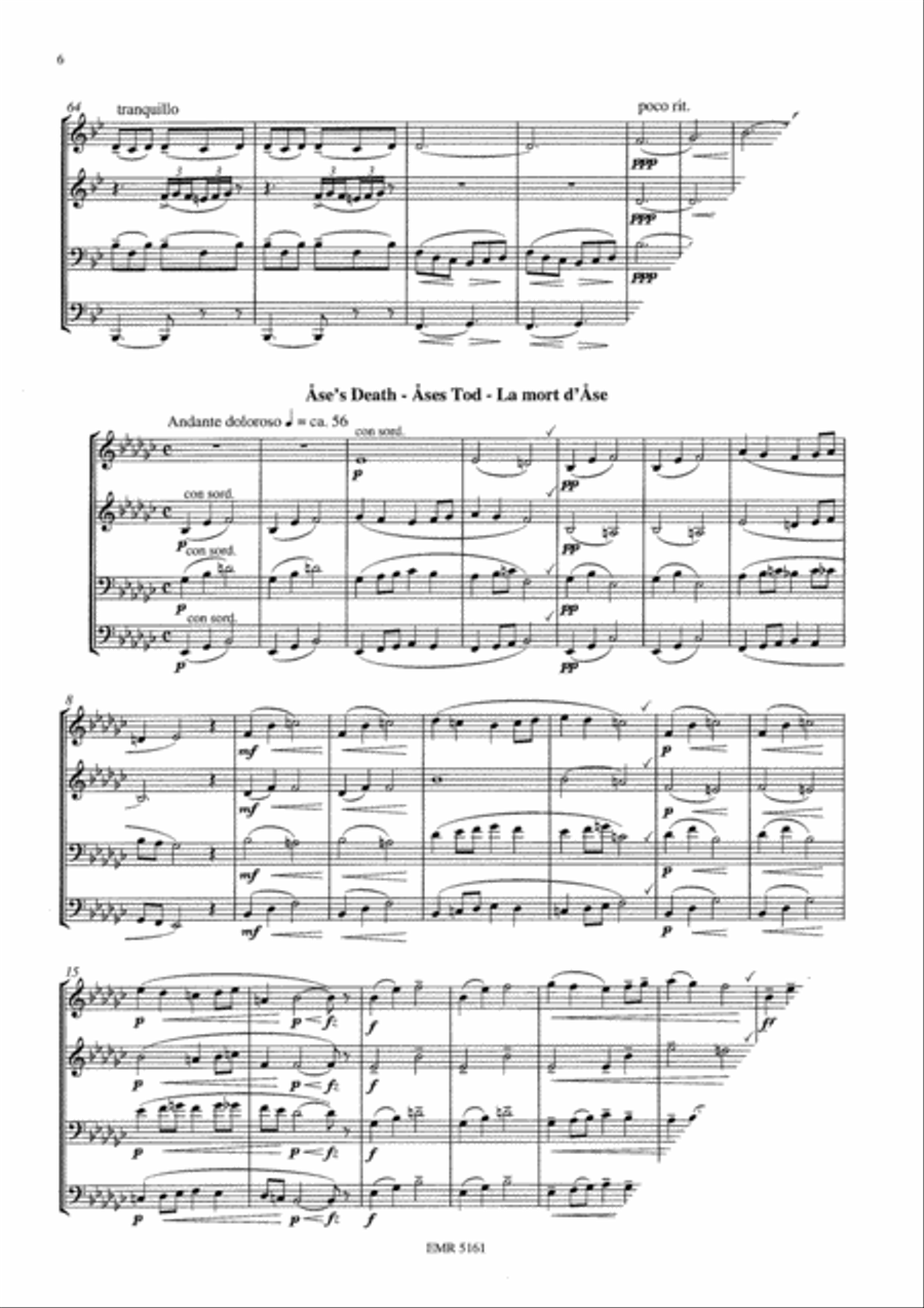 Peer Gynt Peer Gynt Brass Ensemble scores gallery preview page 4