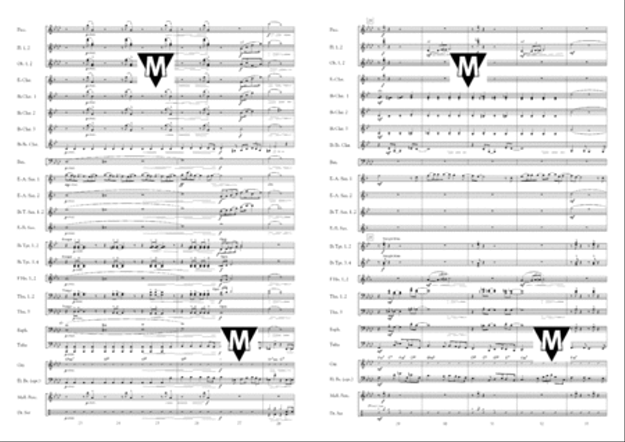 Clair Clair Concert Band scores gallery preview page 4